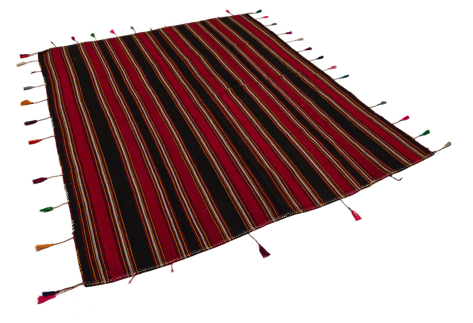 Isparta Handmade Kilim, Kilim rug, wool & cotton wool/weave, size 182 × 220 cm, from Gördes, SKU 10170