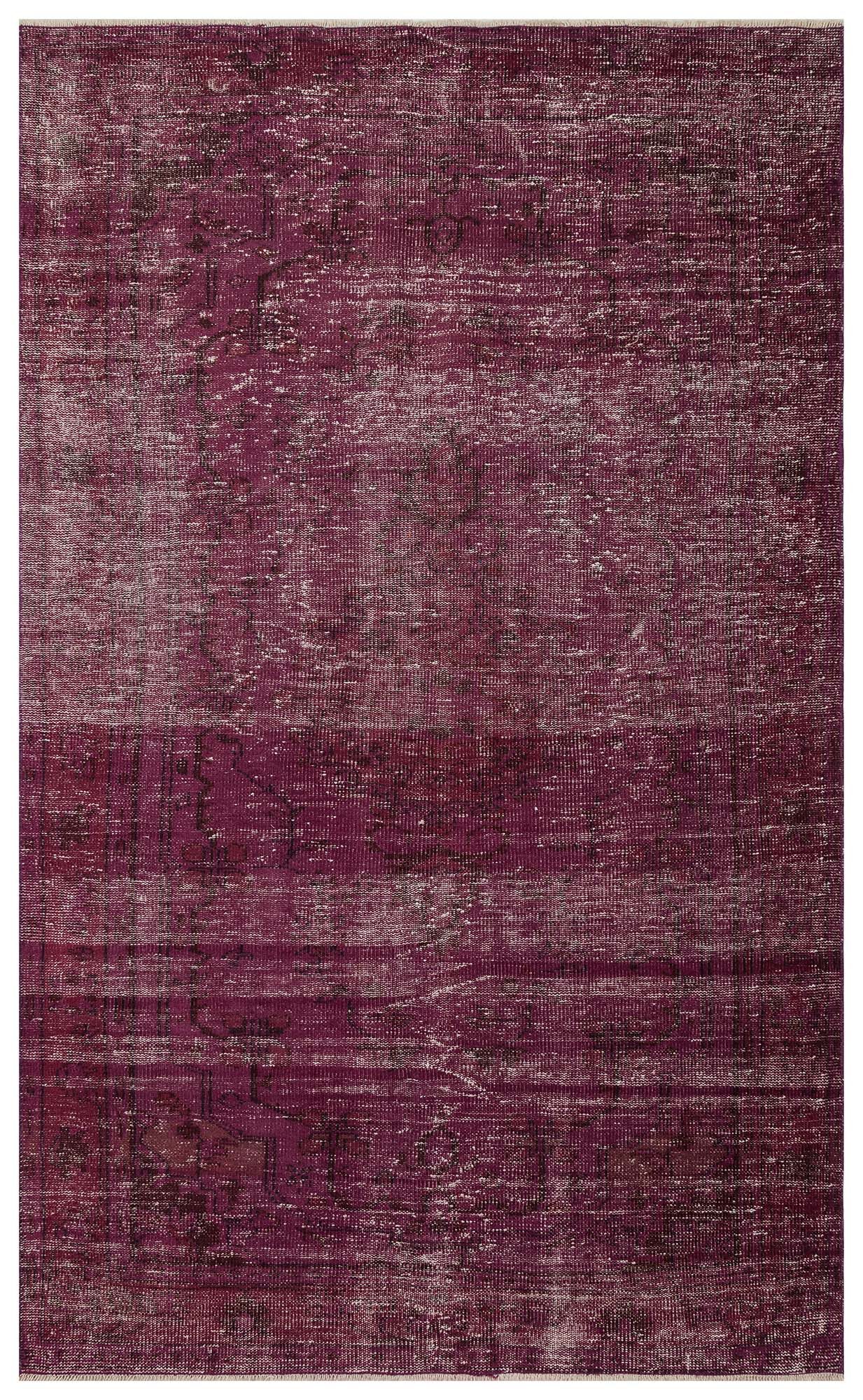 Handwoven Vintage Distressed Rug - SKU 10379 - Detail View