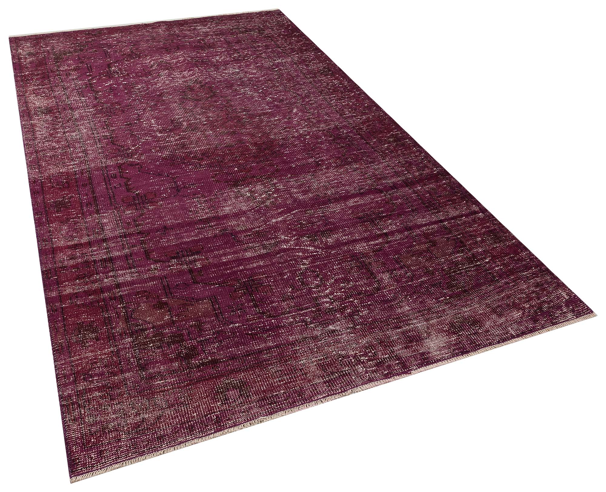 Handwoven Vintage Distressed Rug, Handmade rug, wool wool/weave, size 164 × 265 cm, from Anatolia, SKU 10379