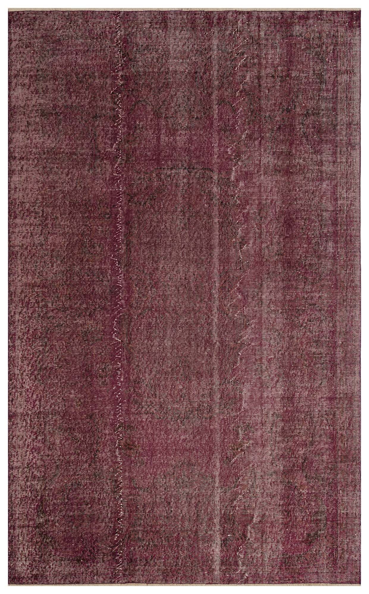 Handwoven Vintage Distressed Rug - SKU 10381 - Detail View