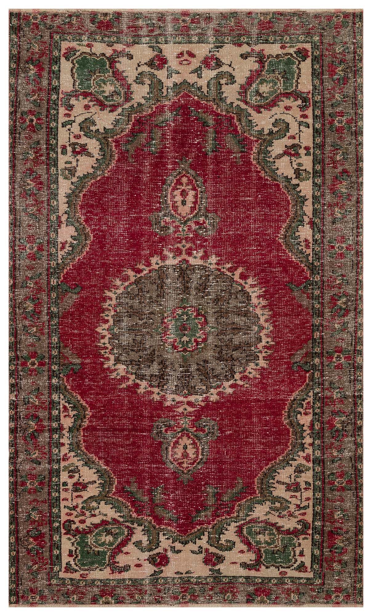 Hand-Woven Vintage Rug - SKU 10419 - Detail View