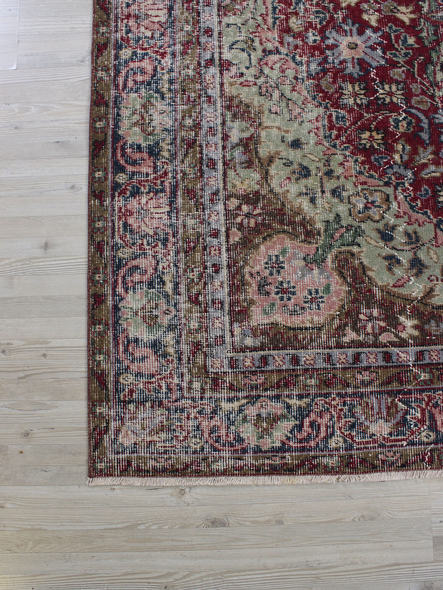 Vintage Distressed Rug - SKU 10545 - Detail View
