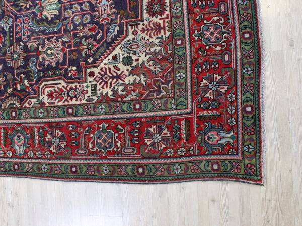 Vintage Hand-Woven Wool Rug - SKU 10557 - Detail View