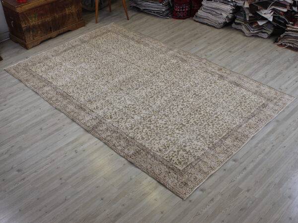 Vintage Handmade Wool Rug, Handmade rug, wool & silk wool/weave, size 165 × 264 cm, from Ladik, SKU 10618