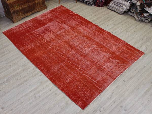 Vintage Handmade Rug, Handmade rug, wool wool/weave, size 158 × 236 cm, from Milas, SKU 10632