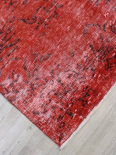 Handmade Vintage Wool Rug - SKU 10634 - Detail View