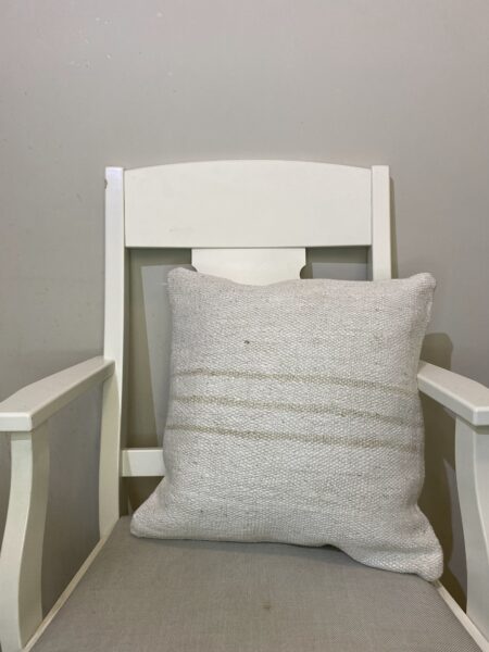 Hand-Woven Pillowcase, Pillowcases rug, wool & cotton wool/weave, size 45 × 45 cm, from Gördes, SKU 219