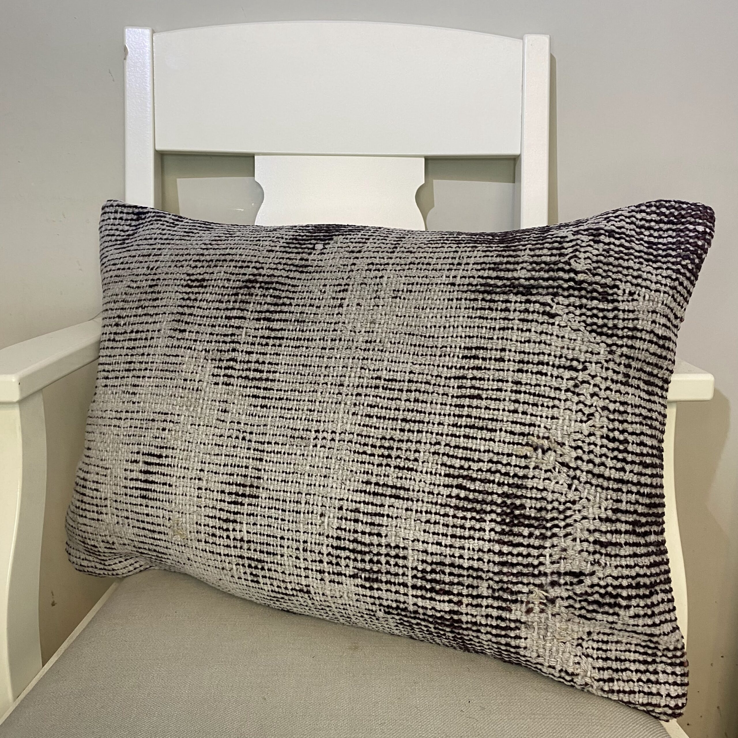 Hand-Woven Pillowcase, Pillowcases rug, wool wool/weave, size 40 × 60 cm, from Milas, SKU 530
