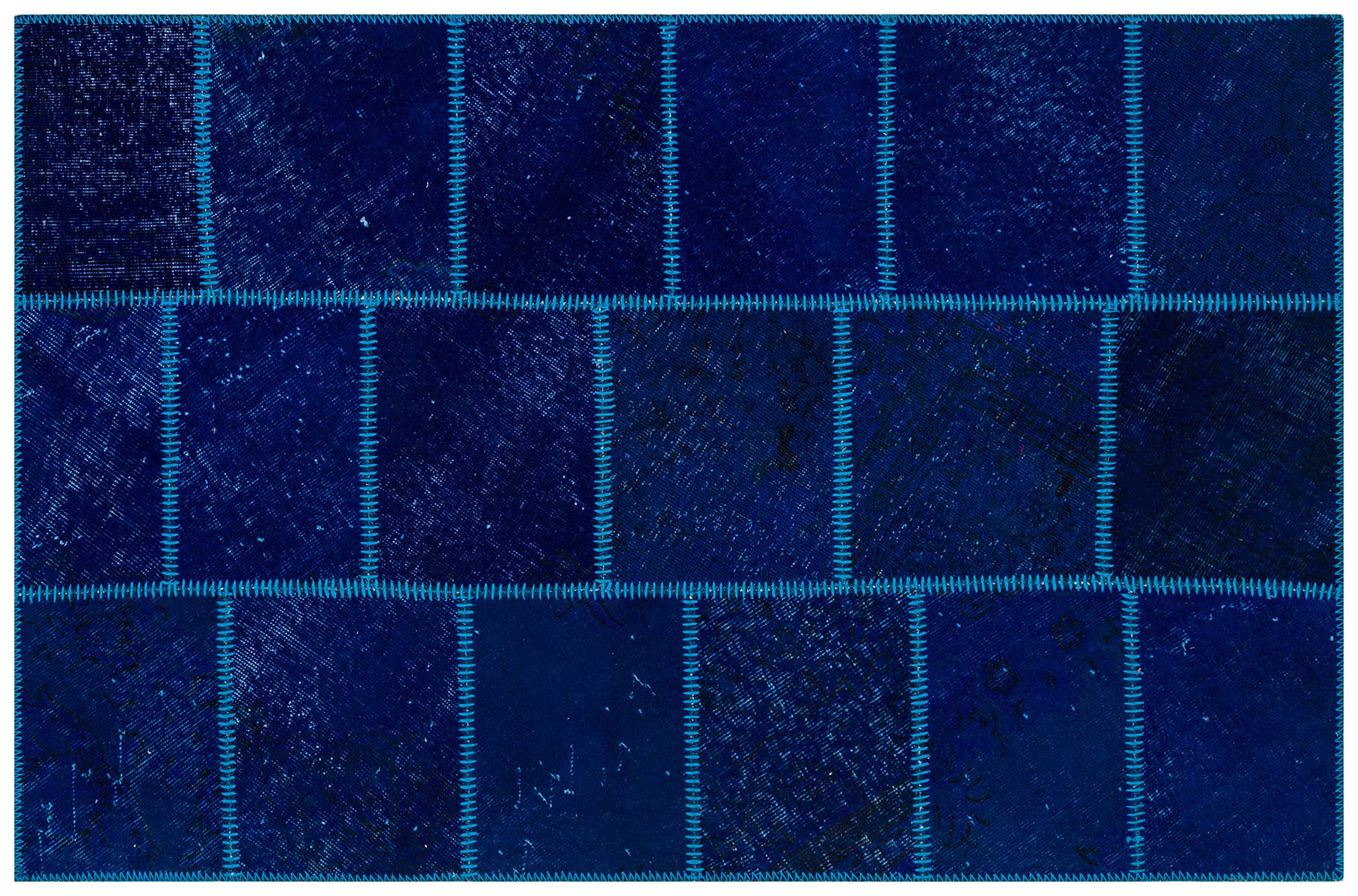 Patchwork Rug with Unparalleled Beauty - SKU 5609 - Detail View