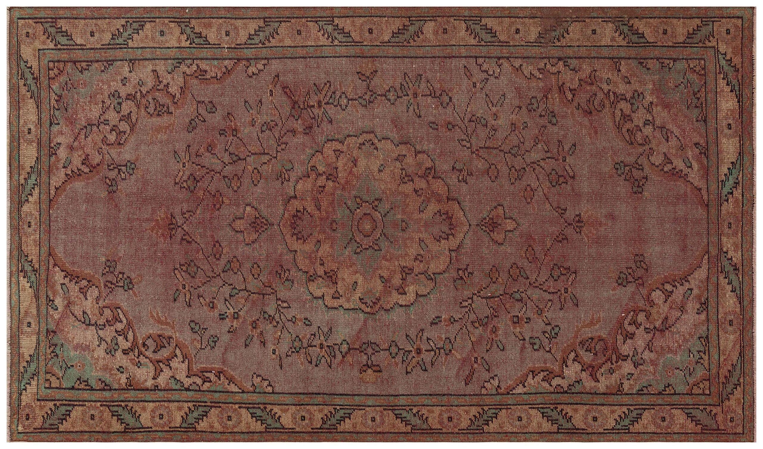 Handmade Antique Wool Rug - SKU 7280 - Detail View