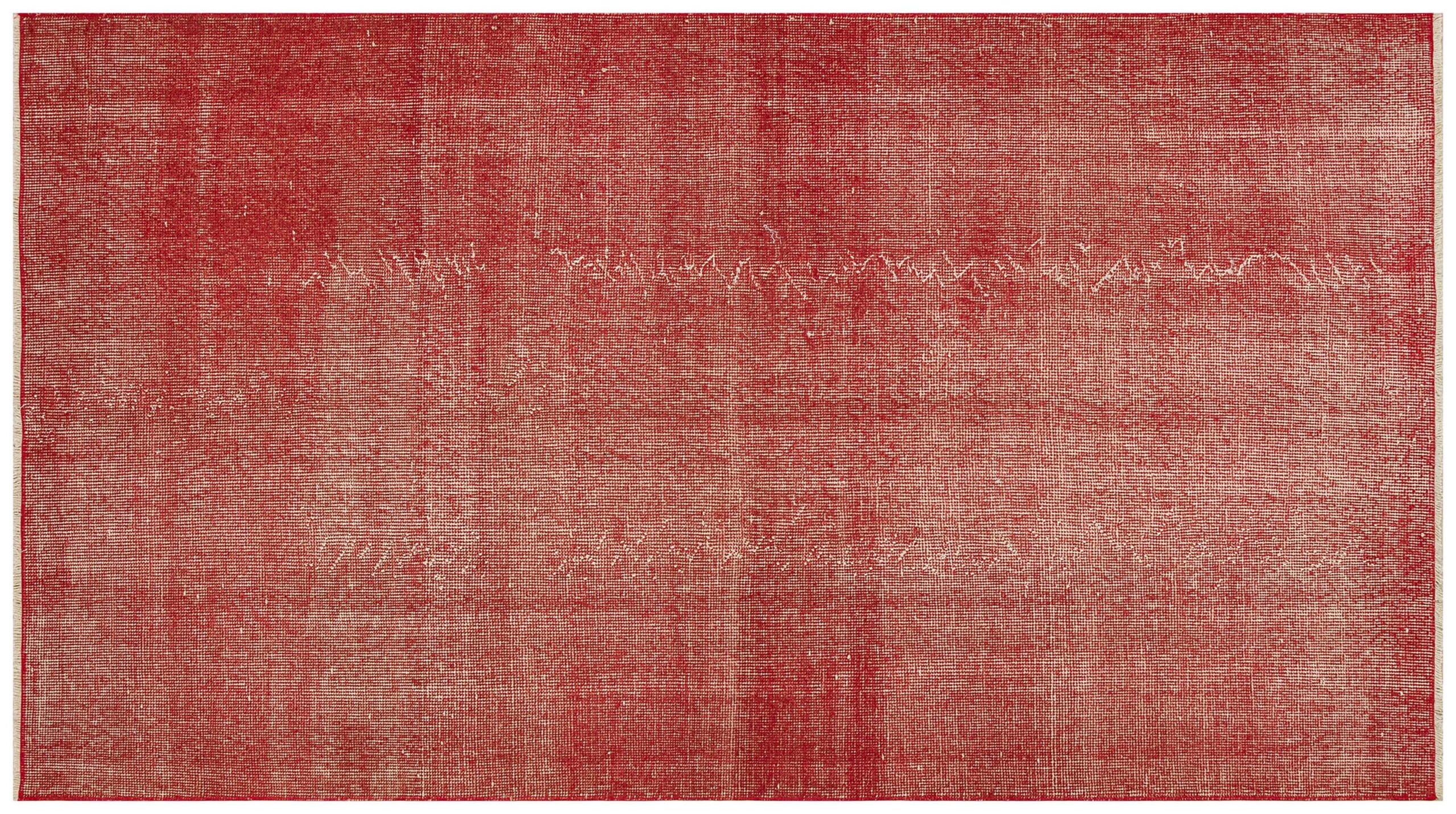Vintage Hand-Woven Wool Rug - SKU 7387 - Detail View