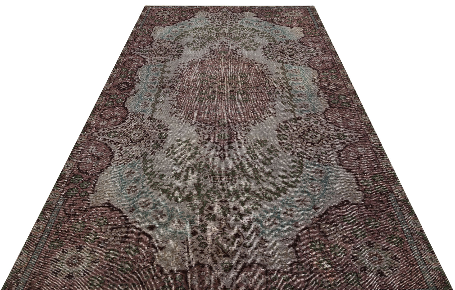 Handwoven Vintage Anatolian Rug, Handmade rug, cotton wool/weave, size 169 × 287 cm, from Cappadocia, SKU 9702