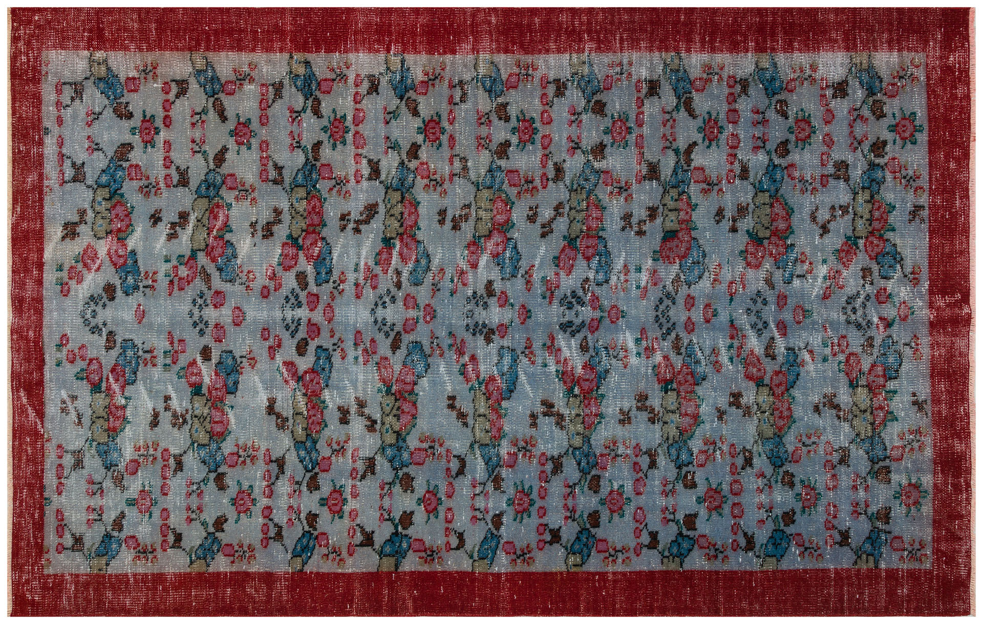 Handwoven Vintage Anatolian Rug - SKU 9777 - Detail View