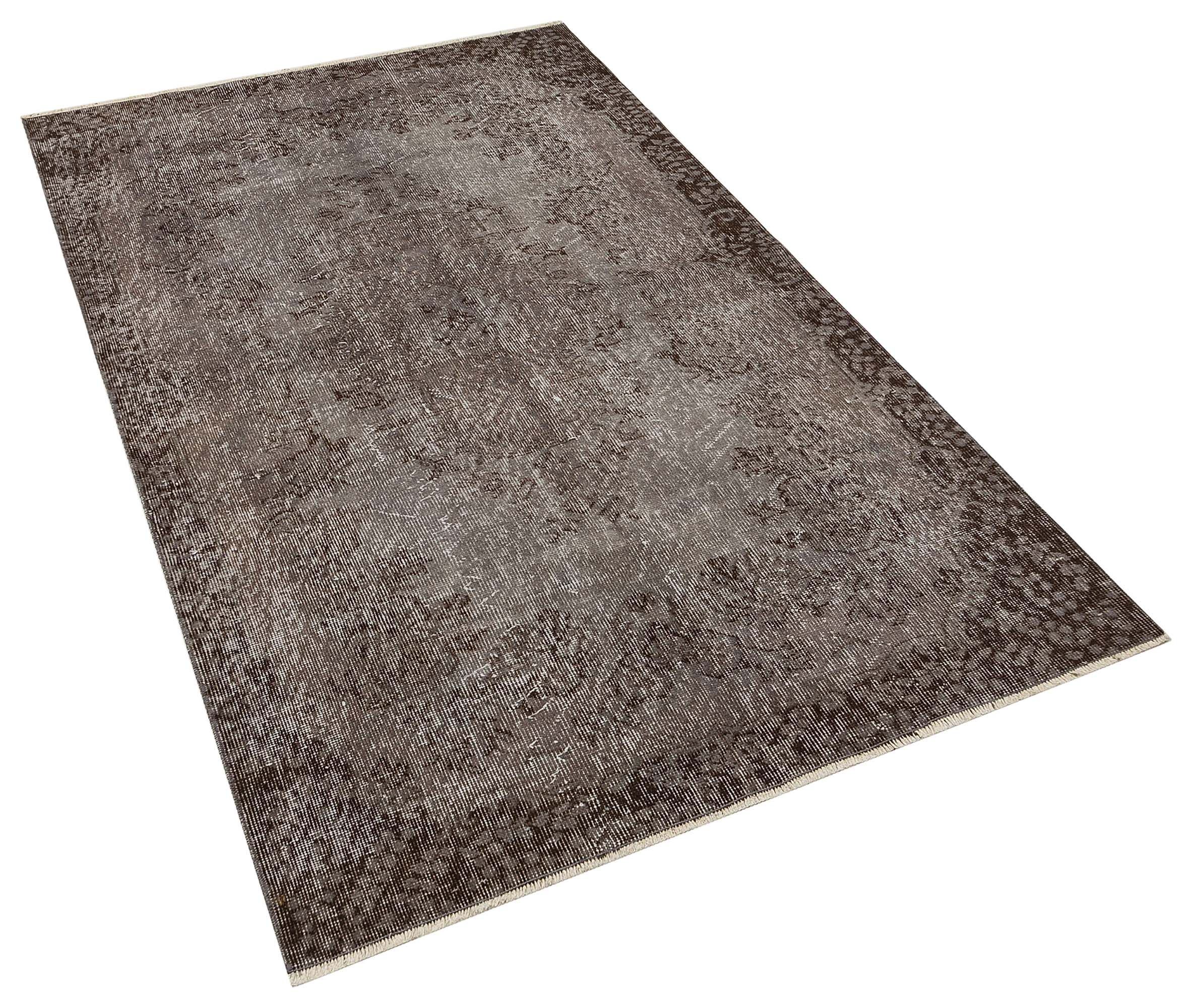 Vintage Wool-Woven Rug, Handmade rug, cotton wool/weave, size 121 × 207 cm, from Gaziantep, SKU 10022