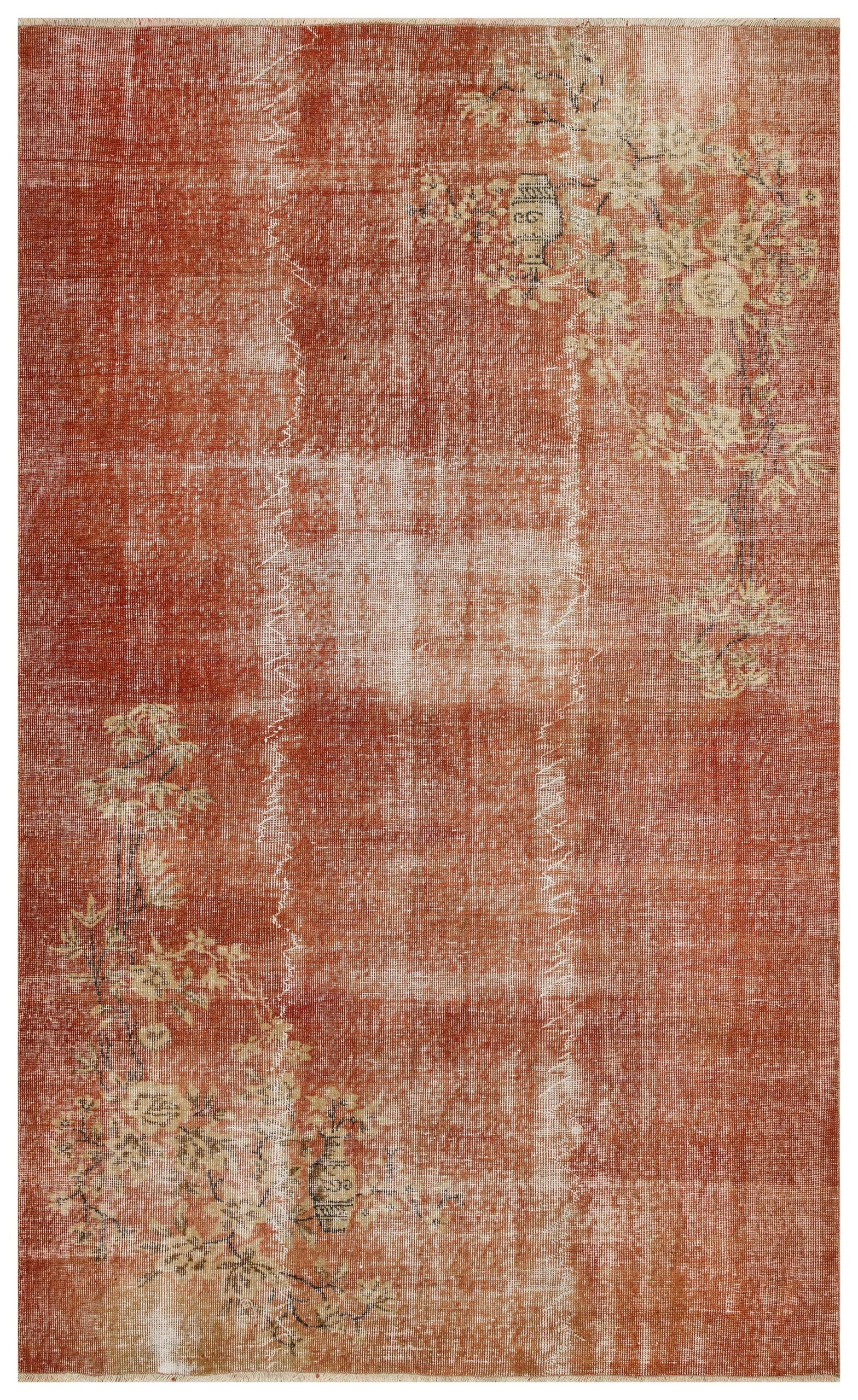 Classic, Modern, and Vintage Handwoven Rug, Handmade rug, wool & silk wool/weave, size 177 × 286 cm, from Kars, SKU 10115