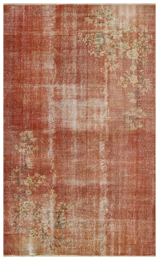 Classic, Modern, and Vintage Handwoven Rug, Handmade rug, wool & silk wool/weave, size 177 × 286 cm, from Kars, SKU 10115