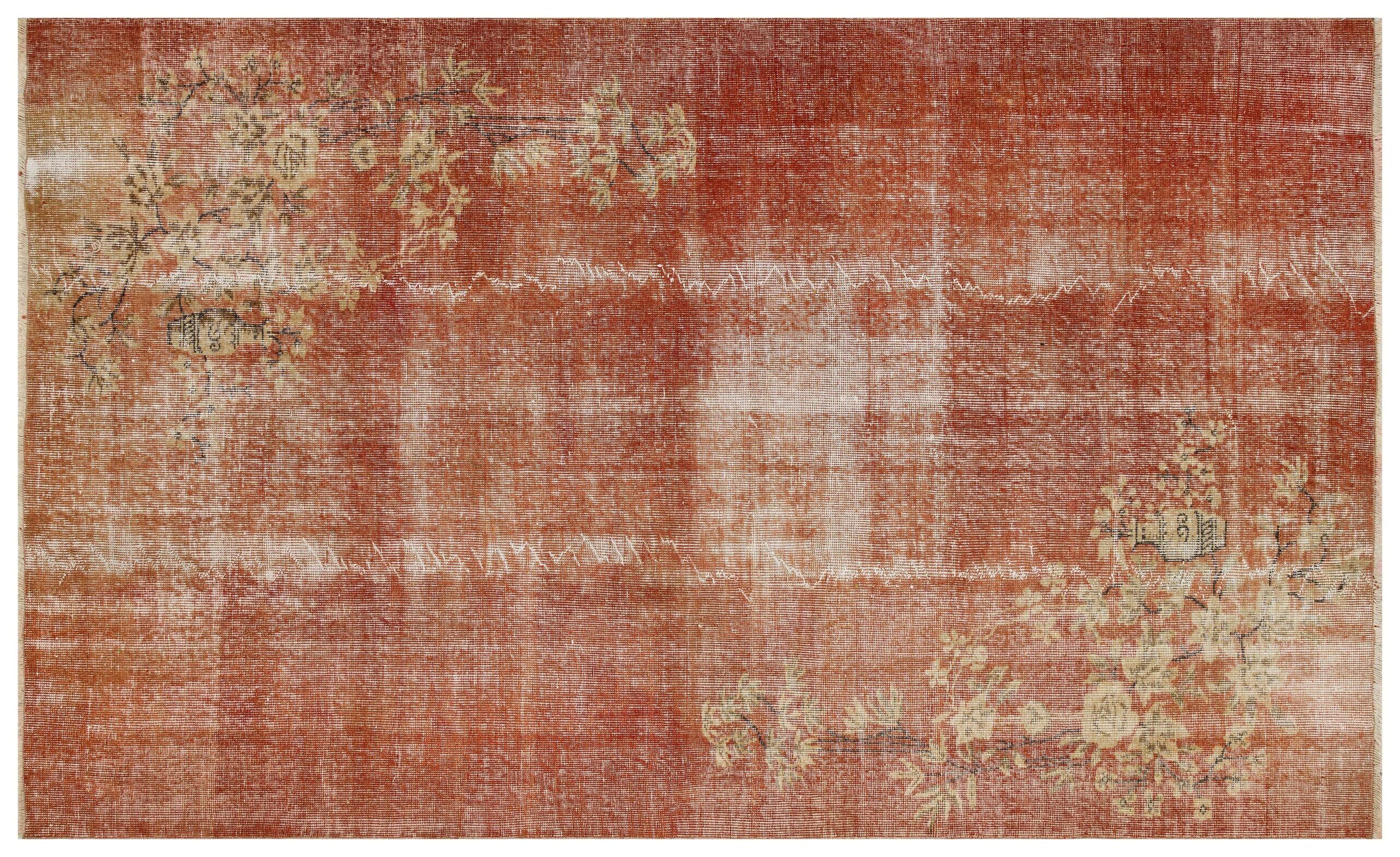Classic, Modern, and Vintage Handwoven Rug - SKU 10115 - Detail View
