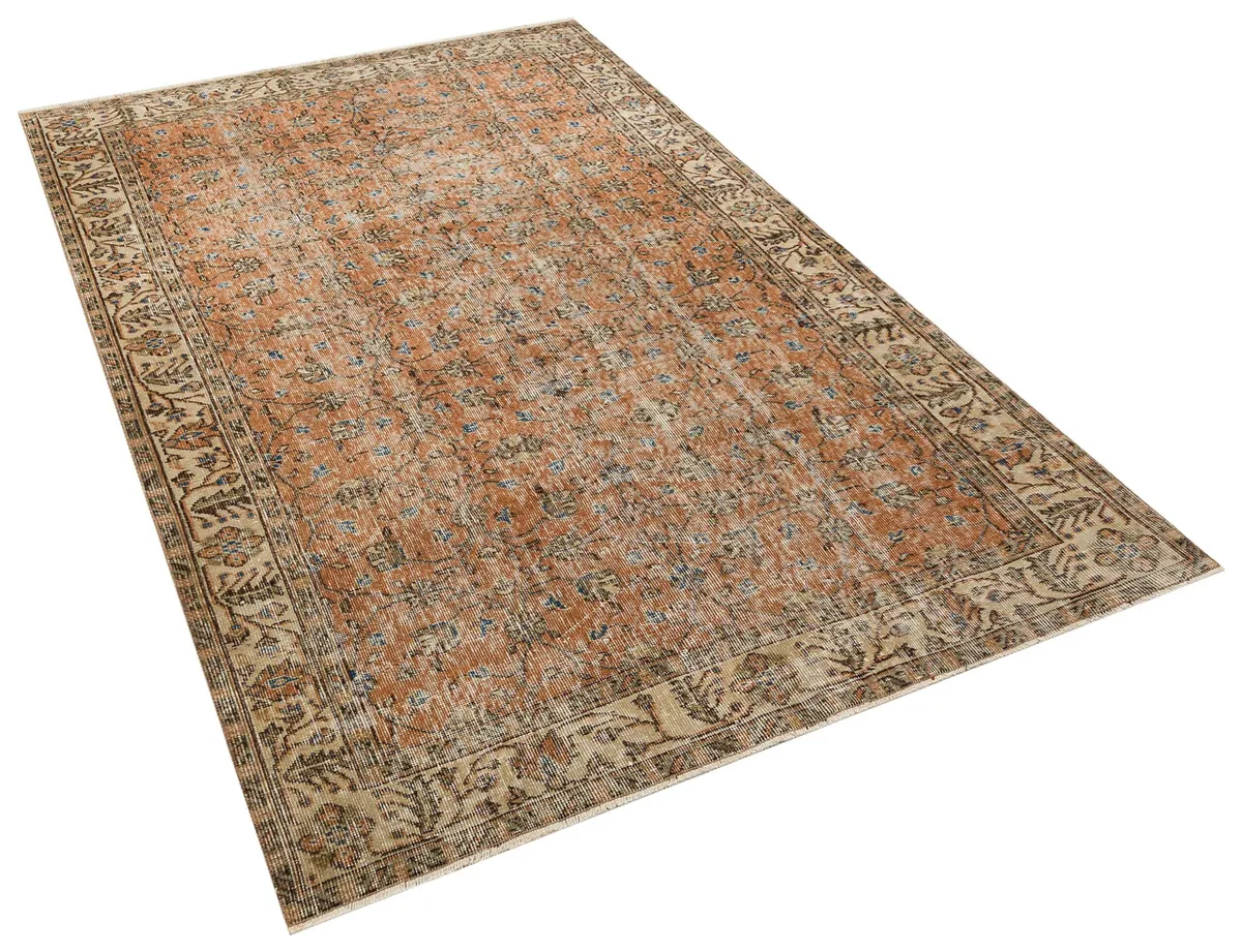 Vintage Rug of Unparalleled Beauty, Handmade rug, wool & silk wool/weave, size 155 × 248 cm, from Bergama, SKU 10119