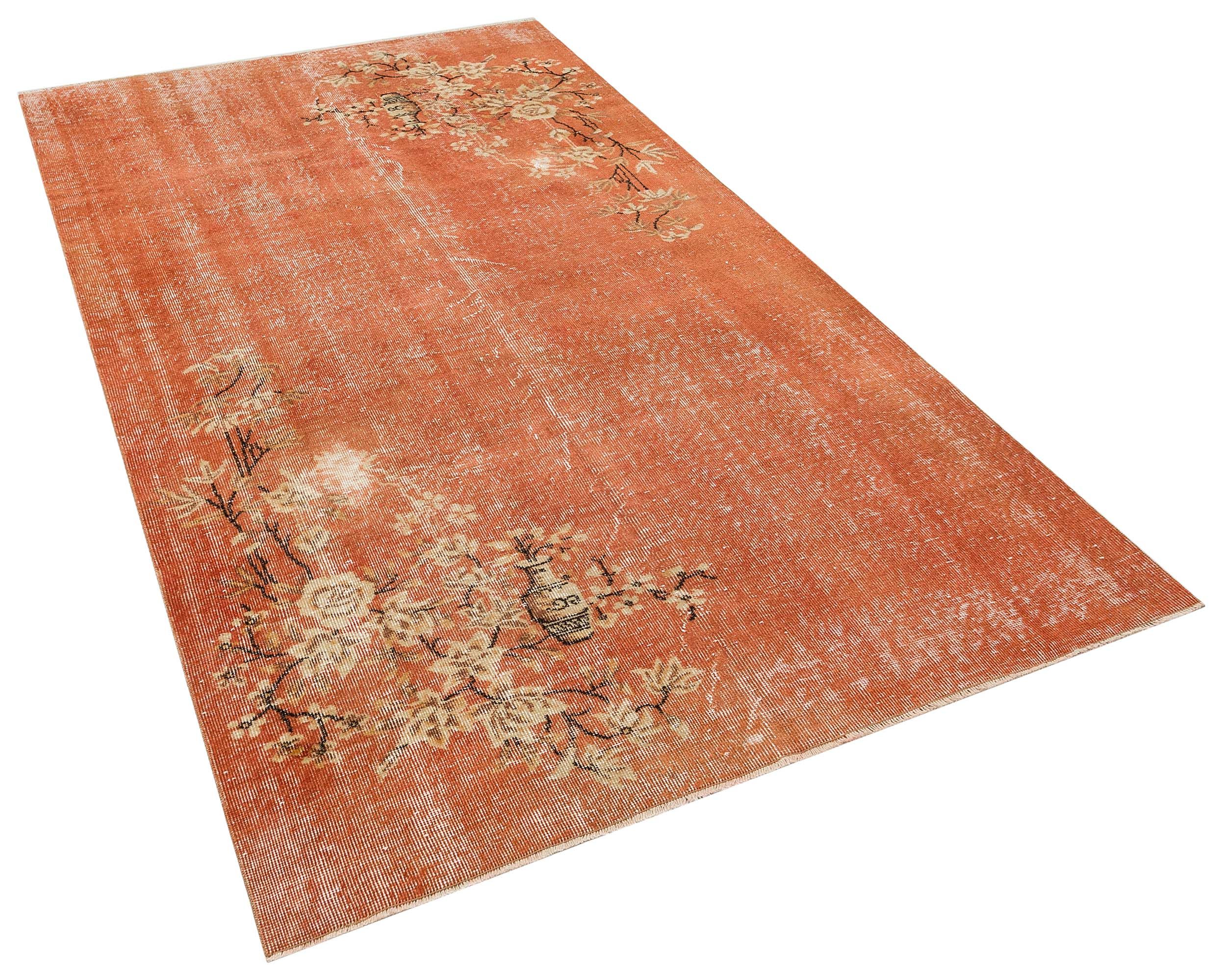 Vintage Hand-Woven Wool Rug, Handmade rug, wool wool/weave, size 152 × 262 cm, from Anatolia, SKU 10129