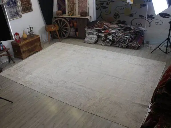Handmade Wool Rug, Handmade rug, wool wool/weave, size 267 × 391 cm, from Bursa, SKU 10560