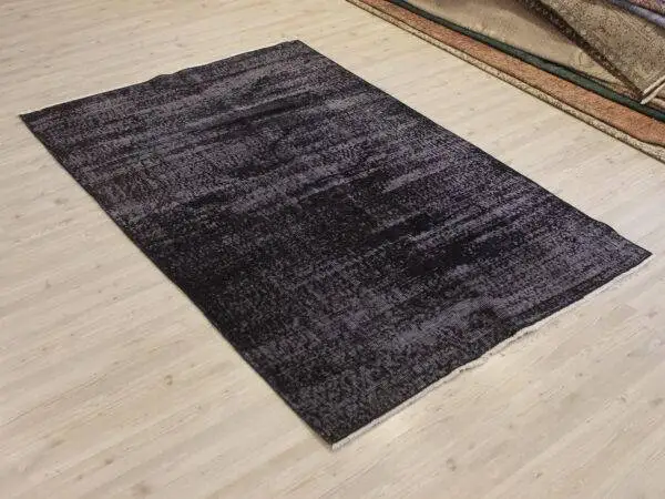 Distressed Handmade Wool Vintage Rug, Handmade rug, wool wool/weave, size 120 × 180 cm, from Van, SKU 10701
