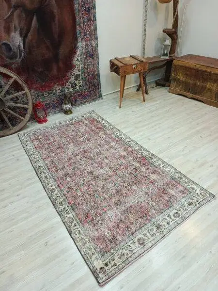 Wool Vintage Rug - SKU 10842 - Detail View