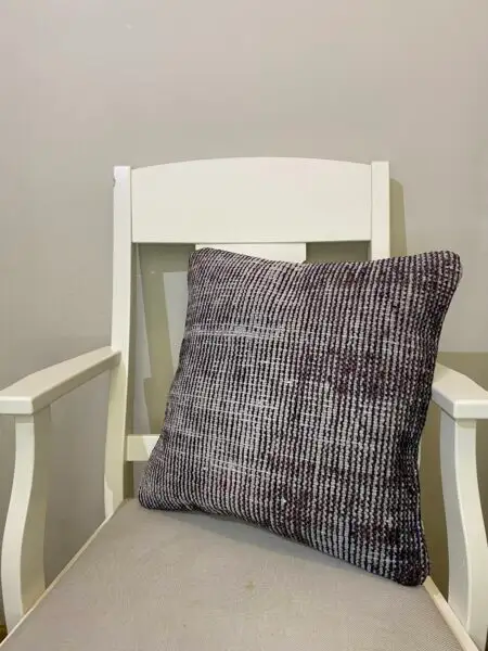 Hand-Woven Pillowcase, Pillowcases rug, wool wool/weave, size 45 × 45 cm, from Milas, SKU 137