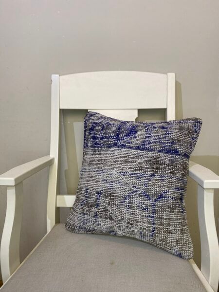 Handwoven Pillowcase, Pillowcases rug, cotton wool/weave, size 45 × 45 cm, from Yahyalı, SKU 170