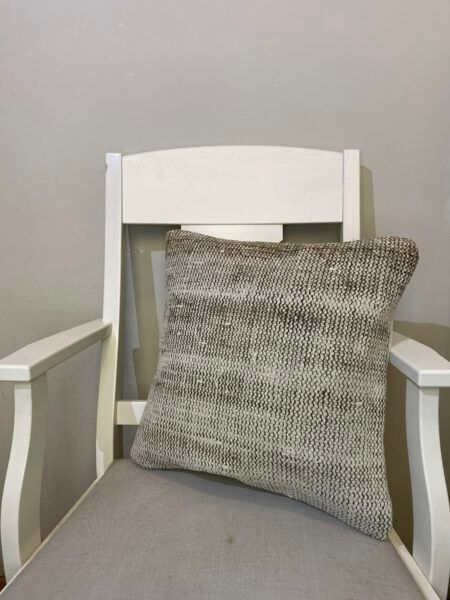 Handwoven Pillowcase, Pillowcases rug, wool & silk wool/weave, size 45 × 45 cm, from Anatolia, SKU 176