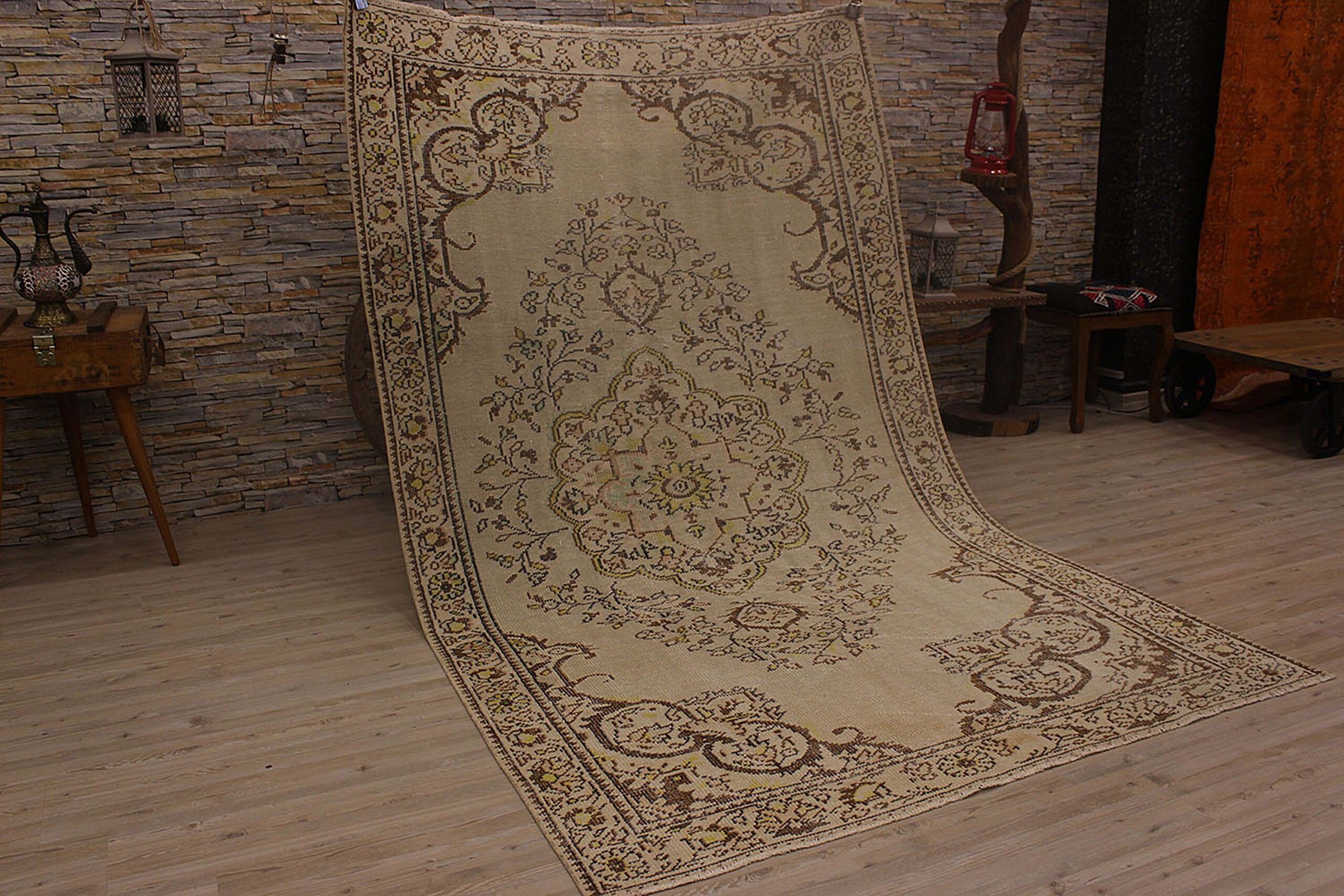 Unique Anatolian Vintage Rug - SKU 2351 - Detail View