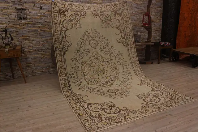 Unique Anatolian Vintage Rug - SKU 2351 - Detail View