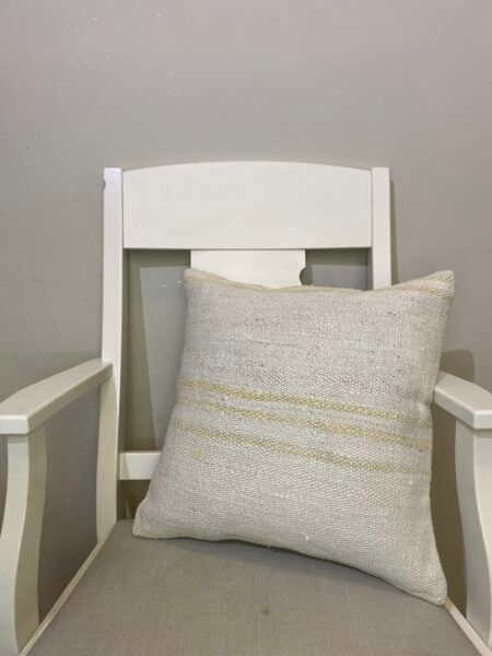 Handwoven Pillowcase, Pillowcases rug, cotton wool/weave, size 45 × 45 cm, from Konya, SKU 237