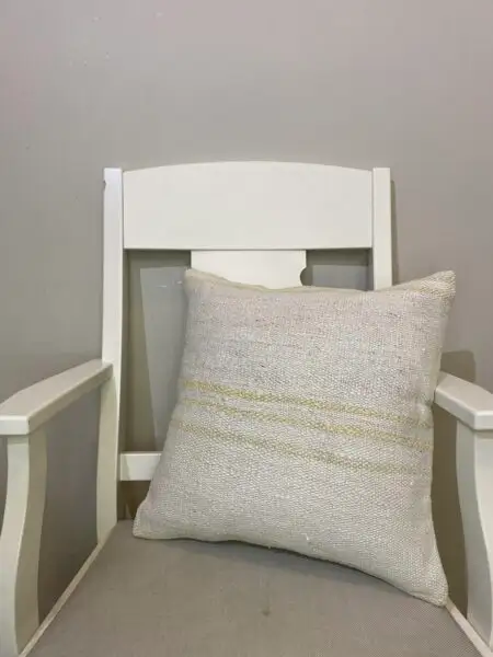 Handwoven Pillowcase, Pillowcases rug, cotton wool/weave, size 45 × 45 cm, from Konya, SKU 237