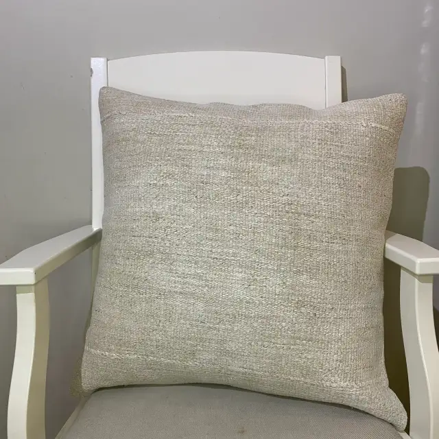 Handwoven Pillowcase, Pillowcases rug, cotton wool/weave, size 50 × 50 cm, from Sivas, SKU 247