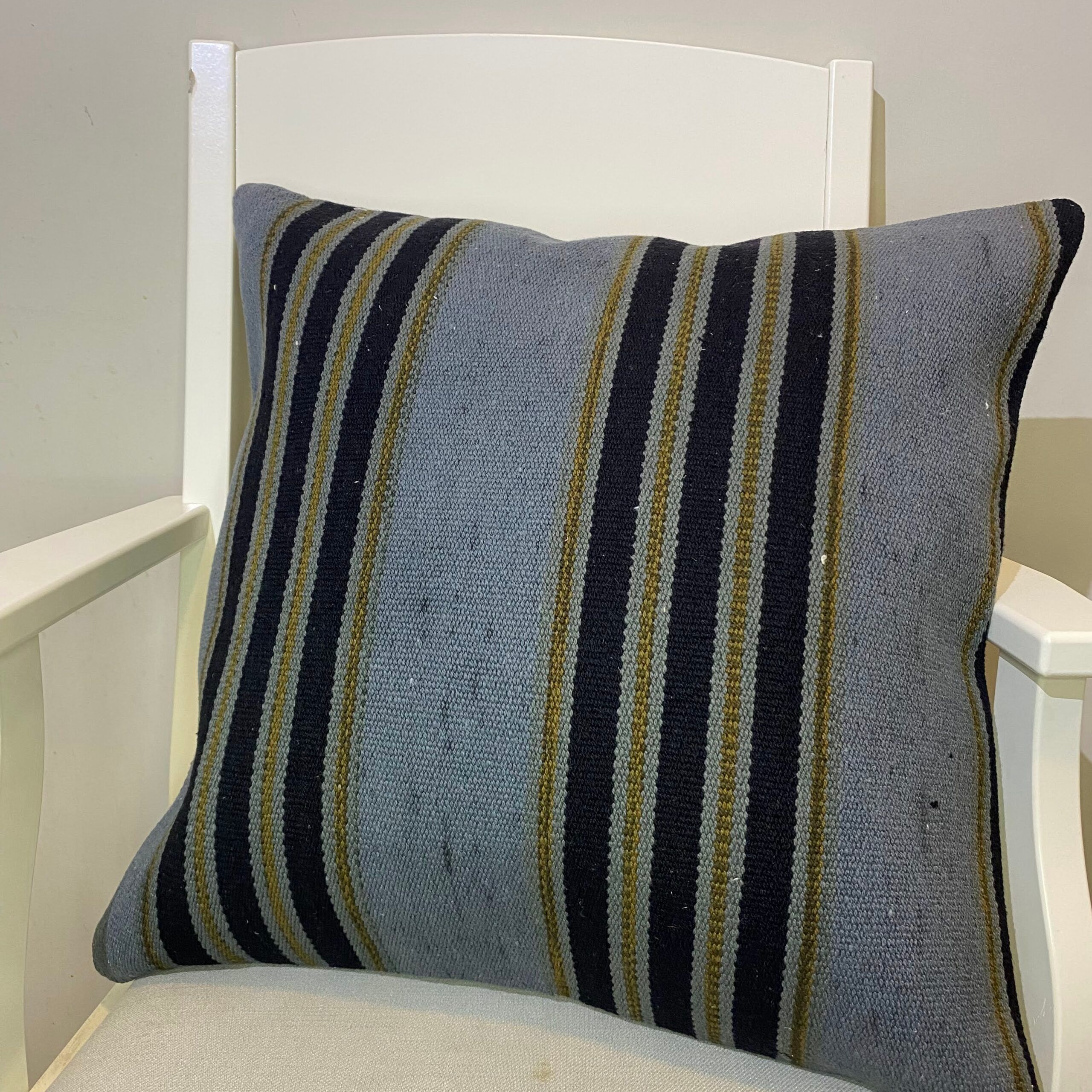 Hand-Woven Pillowcase, Pillowcases rug, silk wool/weave, size 50 × 50 cm, from Ladik, SKU 269