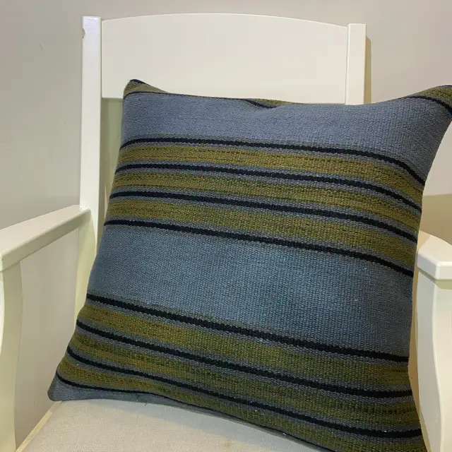 Hand-Woven Pillowcase, Pillowcases rug, cotton wool/weave, size 50 × 50 cm, from Kayseri, SKU 272
