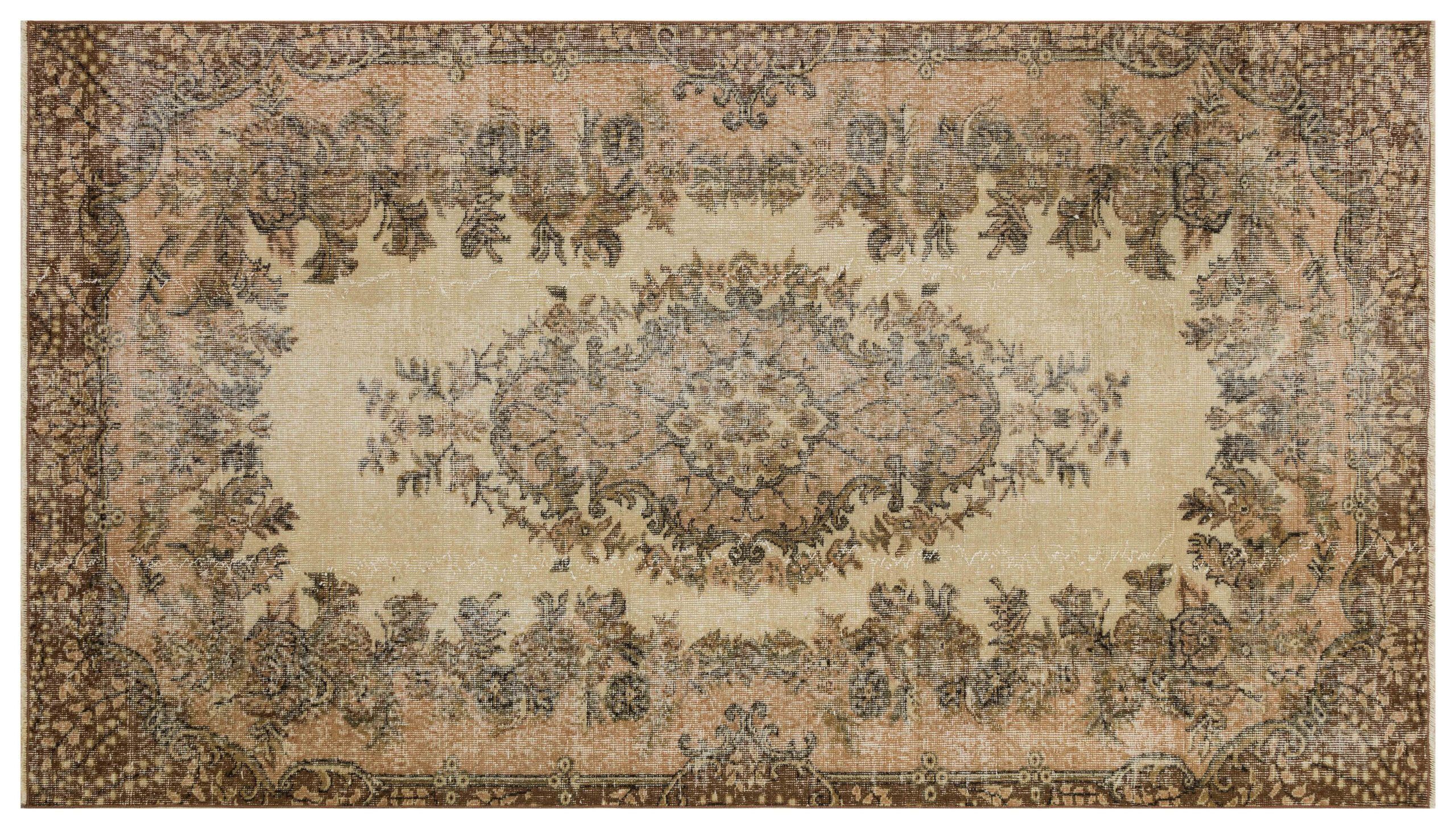 Hand-Woven Rug in Cream to Beautify Your Home, Handmade rug, wool wool/weave, size 165 × 280 cm, from Yahyalı, SKU 2755