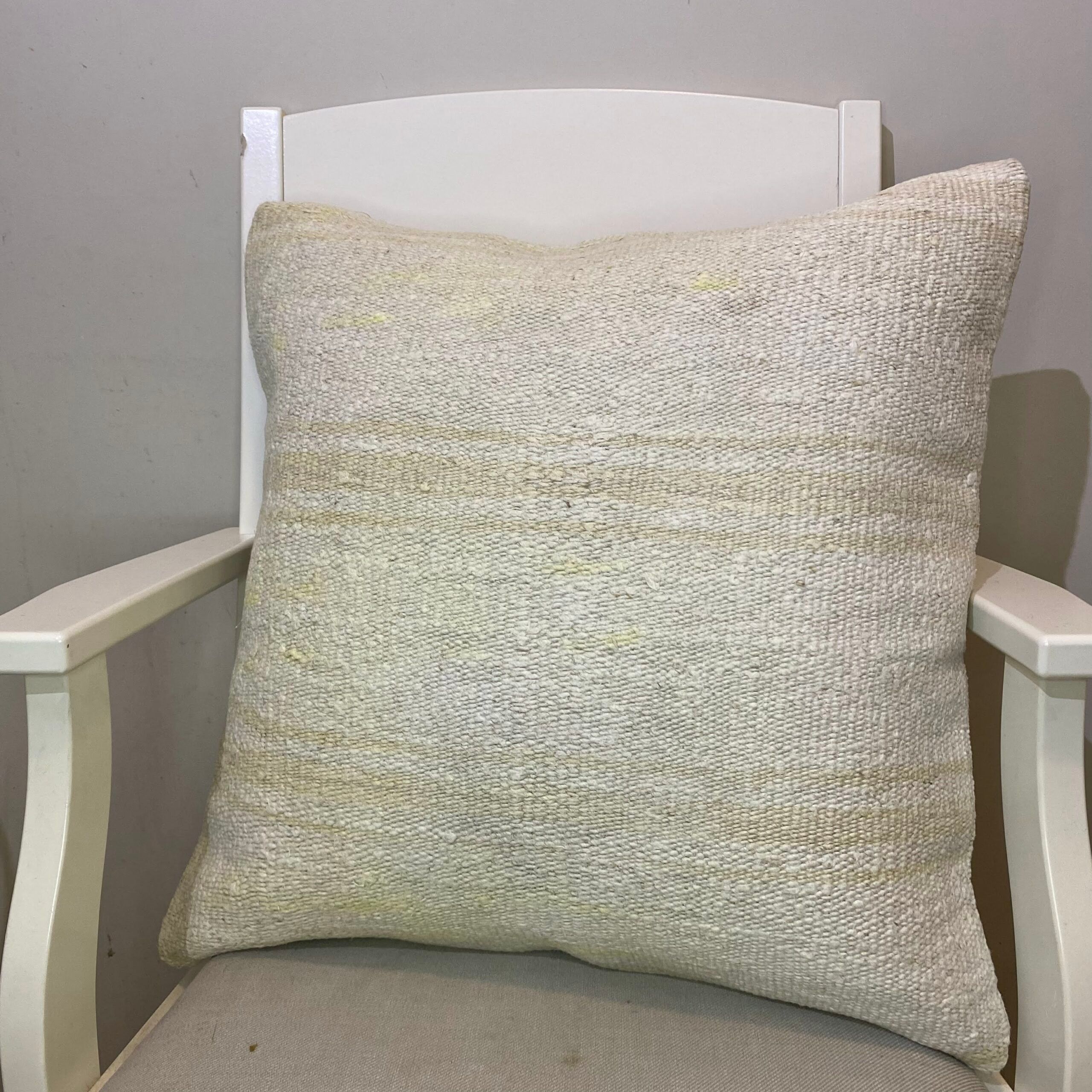 Hand-Woven Pillowcase, Pillowcases rug, wool & cotton wool/weave, size 50 × 50 cm, from Kayseri, SKU 335