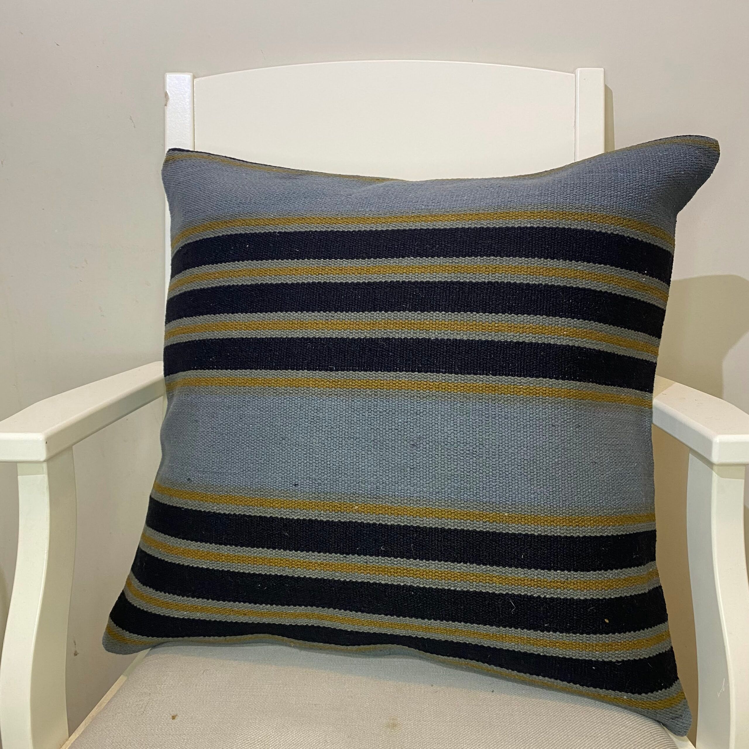 Hand-Woven Pillowcase, Pillowcases rug, wool wool/weave, size 50 × 50 cm, from Konya, SKU 345