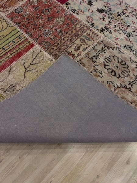 Unique Classic-Style Custom Patchwork Rug - SKU 4041 - Detail View