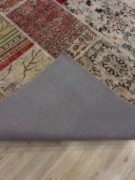 Unique Classic-Style Custom Patchwork Rug - SKU 4041 - Detail View