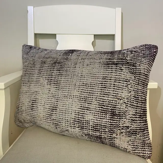 Hand-Woven Pillowcase, Pillowcases rug, wool wool/weave, size 40 × 60 cm, from Milas, SKU 530