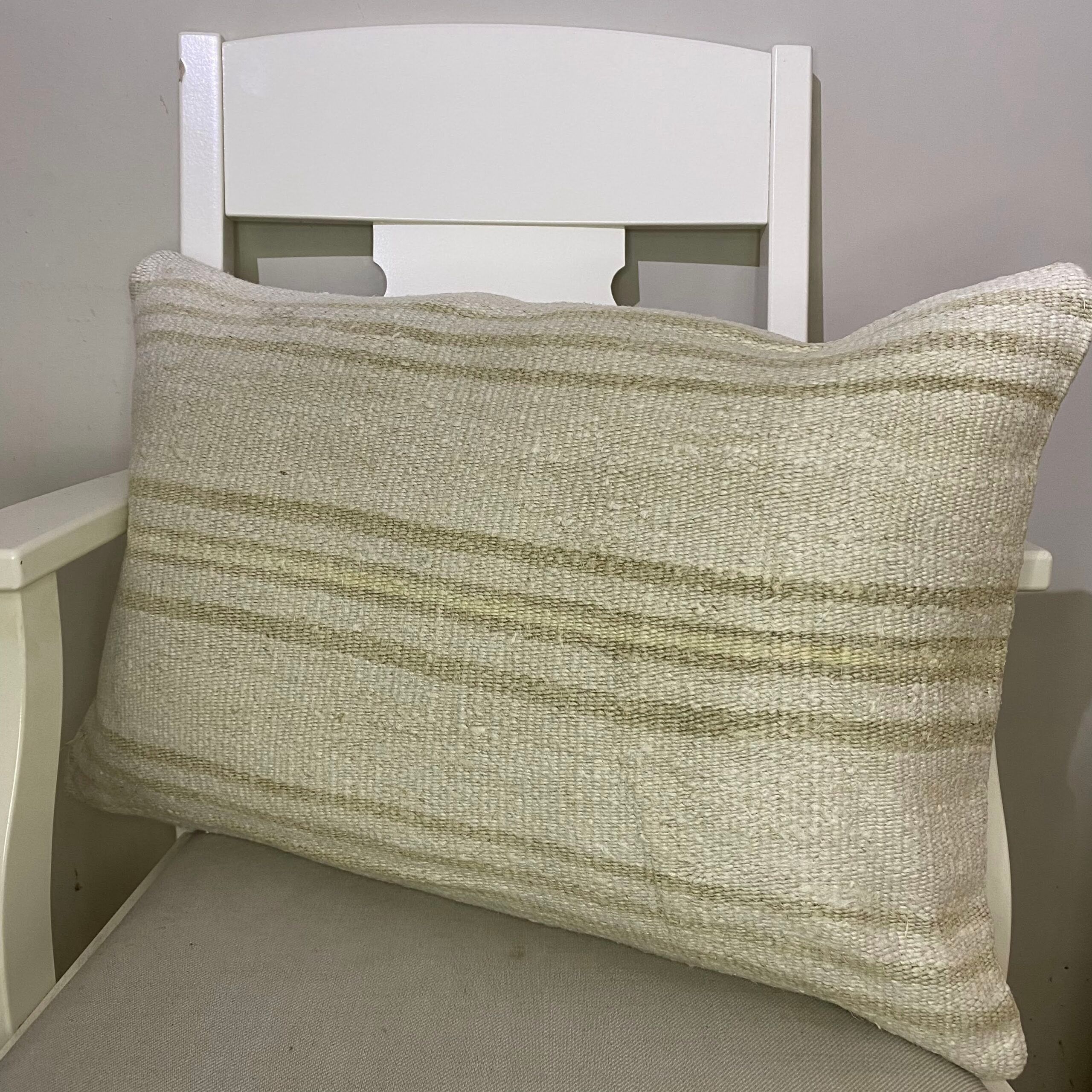 Hand-Woven Pillowcase, Pillowcases rug, wool & cotton wool/weave, size 40 × 60 cm, from Cappadocia, SKU 551