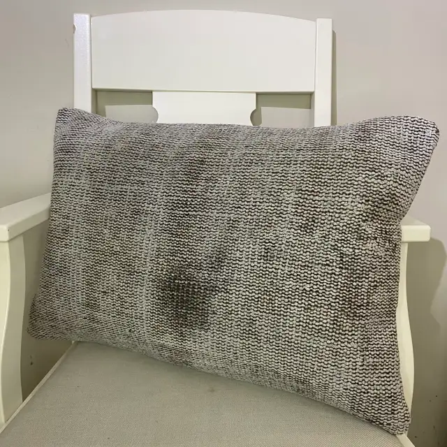 Hand-Woven Pillowcase, Pillowcases rug, cotton wool/weave, size 40 × 60 cm, from Van, SKU 552