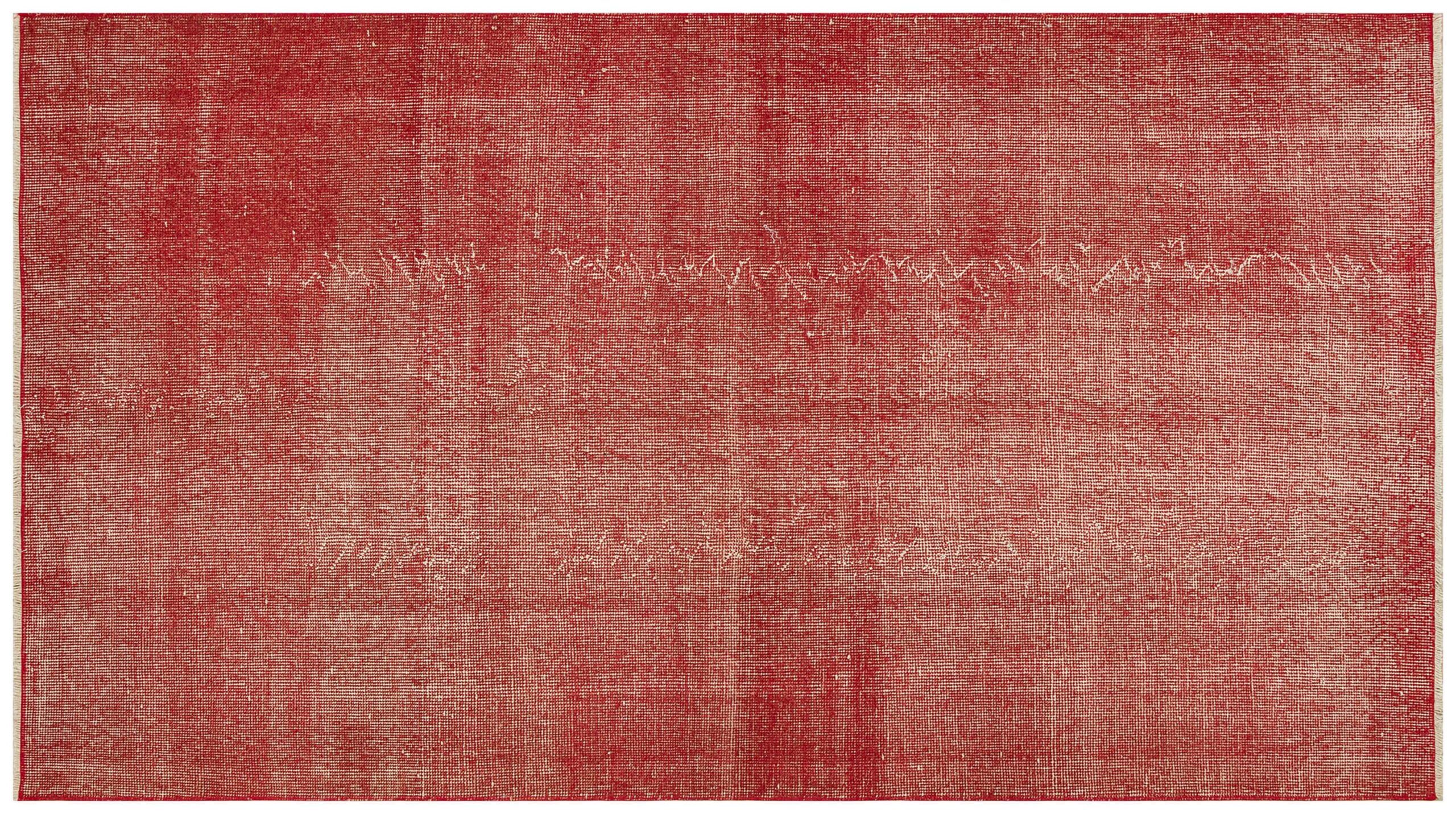 Vintage Hand-Woven Wool Rug - SKU 7387 - Detail View
