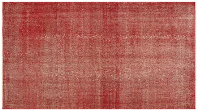 Vintage Hand-Woven Wool Rug - SKU 7387 - Detail View