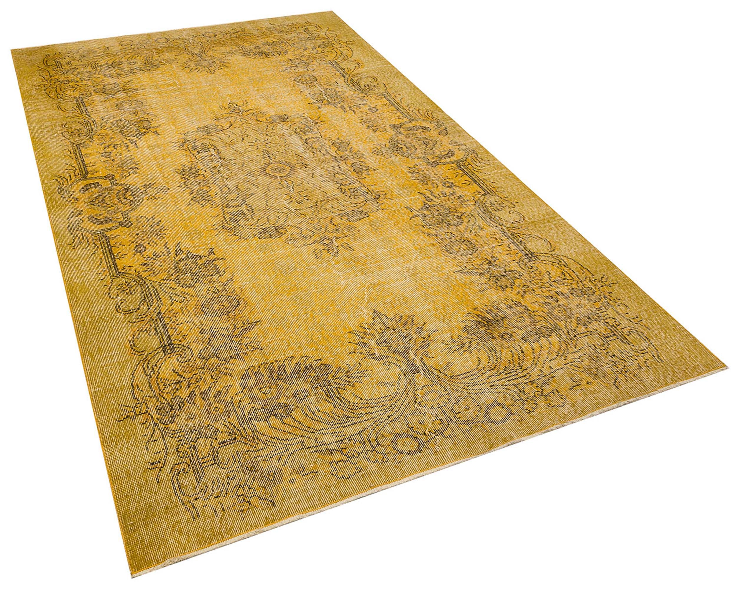 Vintage Distressed Hand-Knotted Rug, Handmade rug, wool & cotton wool/weave, size 168 × 290 cm, from Yahyalı, SKU 7784
