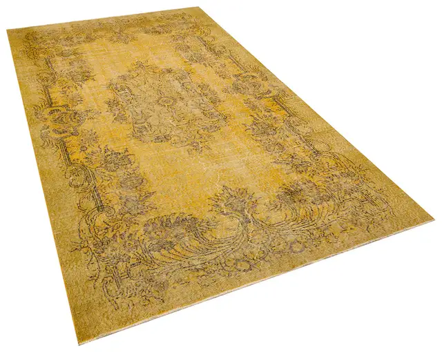 Vintage Distressed Hand-Knotted Rug, Handmade rug, wool & cotton wool/weave, size 168 × 290 cm, from Yahyalı, SKU 7784