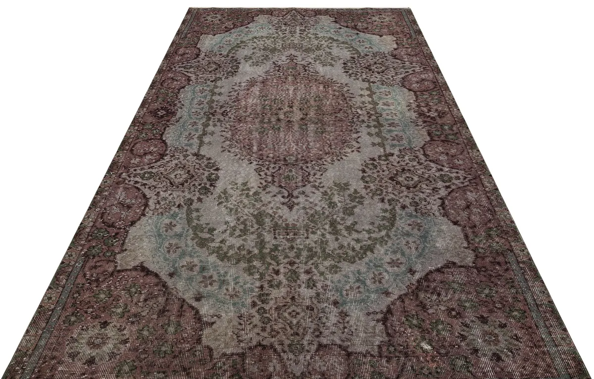 Handwoven Vintage Anatolian Rug, Handmade rug, cotton wool/weave, size 169 × 287 cm, from Cappadocia, SKU 9702