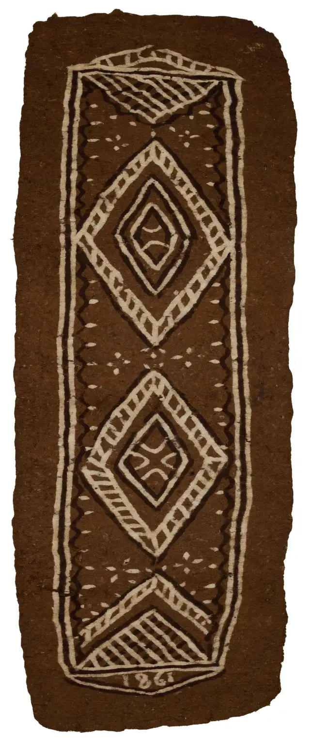 Antique Hand-Woven Wool Rug - SKU 9881 - Detail View